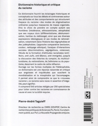 Dictionnaire historique et critique du racisme