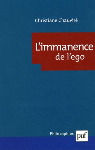 L'immanence de l'ego. Langage et subjectivité chez Wittgenstein