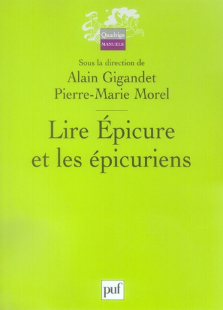 Lire Epicure et les épicuriens