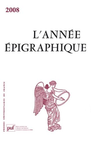 L'année épigraphique 2008