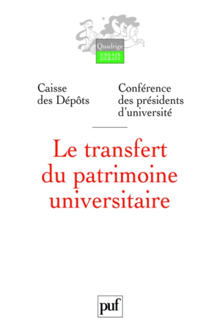Le transfert du patrimoine universitaire