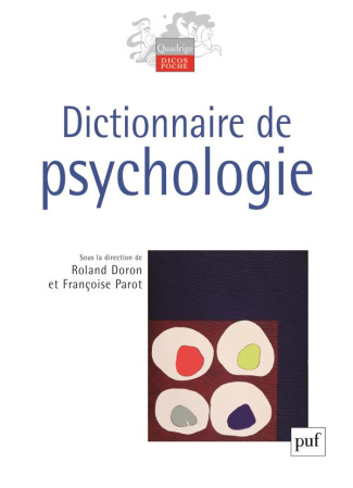Dictionnaire de psychologie. 3e édition