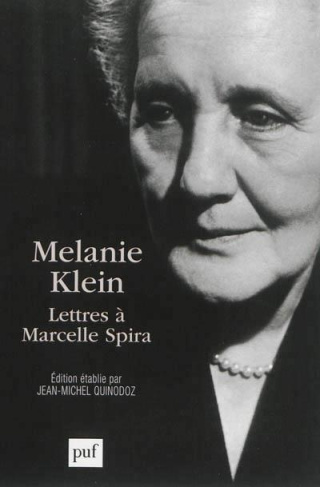 Mélanie Klein. Lettres à Marcelle Spira