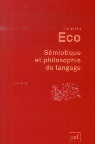 SEMIOTIQUE ET PHILOSOPHIE DU LANGAGE