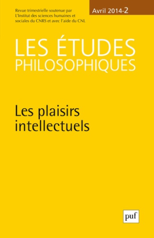 Les études philosophiques N° 2, avril 2014