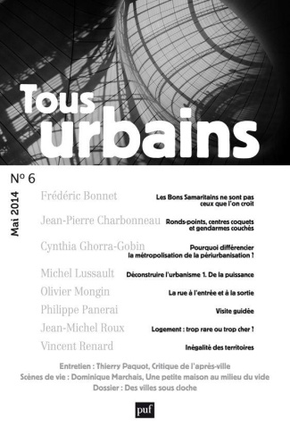 Tous urbains N° 6, Mai 2014
