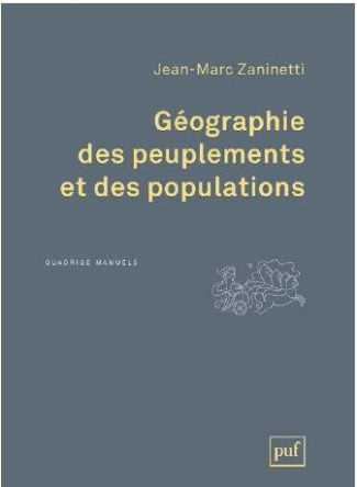Géographie des peuplements et des populations. L'homme sur la terre