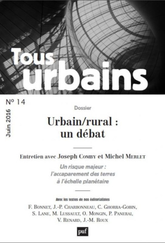 Tous urbains N° 14, juin 2016 : Urbain/rural : un débat
