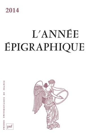 L'année épigraphique. Edition 2014