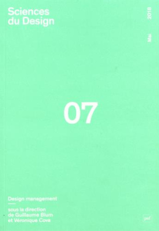 Sciences du design N° 7, mai 2018 : Design management