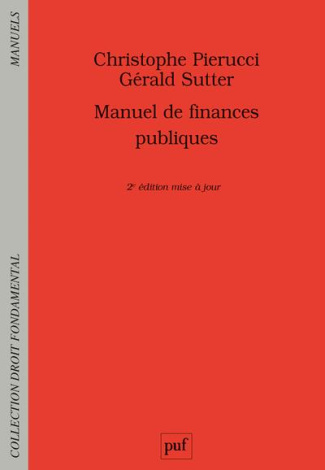 Manuel de finances publiques. 2e édition actualisée