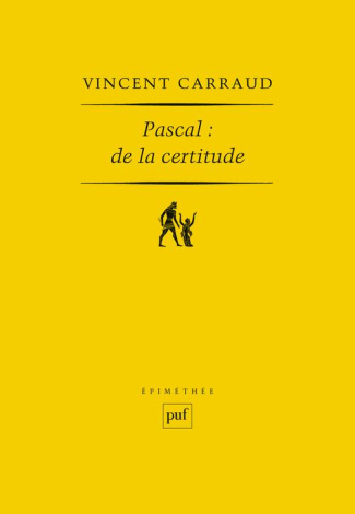 Pascal : de la certitude