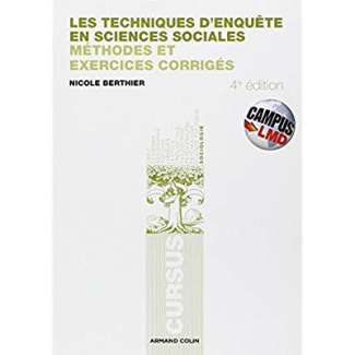 Les Techniques d'enquetes en sciences humaines/Campus poche$