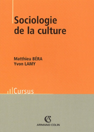 SOCIOLOGIE DE LA CULTURE