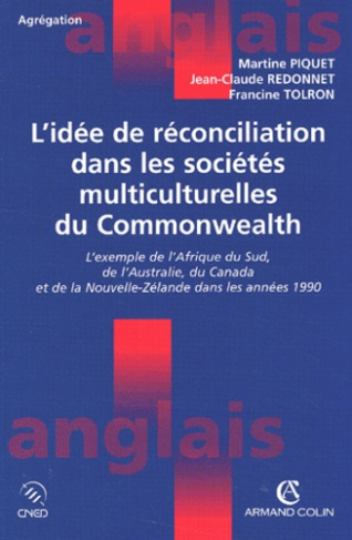 L'IDEE DE RECONCILIATION DANS LES SOCIETES MULTICULTURELLES DU COMMONWEALTH