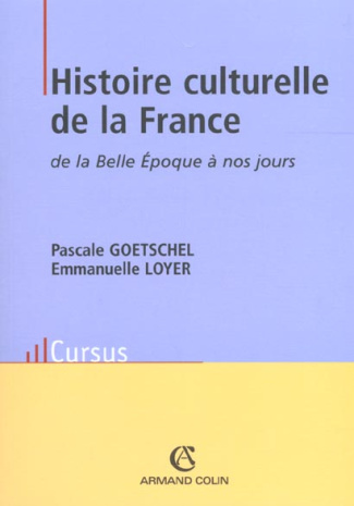 HISTOIRE CULTURELLE DE LA FRANCE