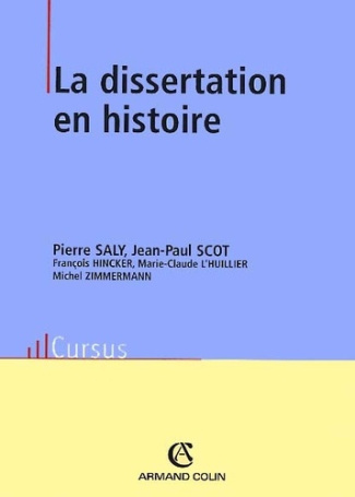 LA DISSERTATION EN HISTOIRE