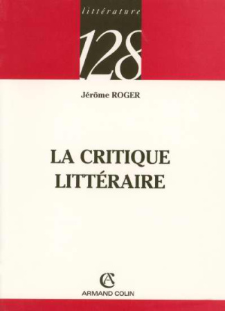 LA CRITIQUE LITTERAIRE