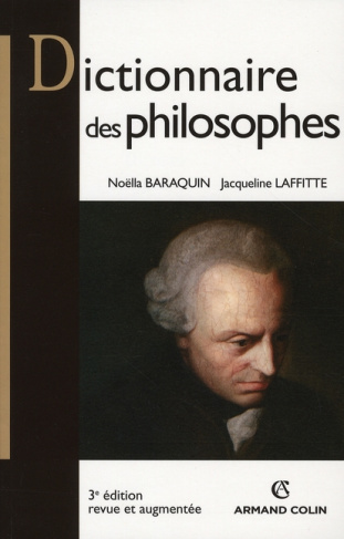 Dictionnaire des philosophes. 3e édition revue et augmentée