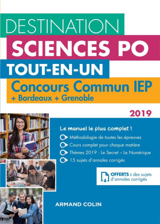 Tout-en-un Destination Sciences Po
