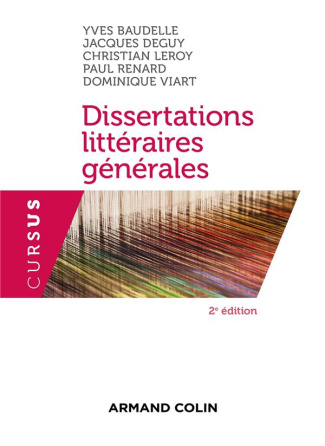 Dissertations littéraires générales. 2e édition