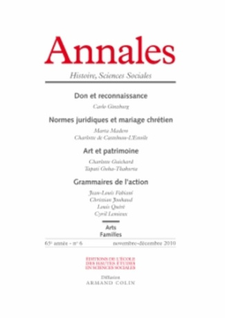 Annales Histoire, Sciences Sociales/6/Don et reconnaissance , Normes juridiques et mariage chrétien