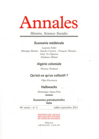Annales Histoire, Sciences Sociales/3/Economie médiévale