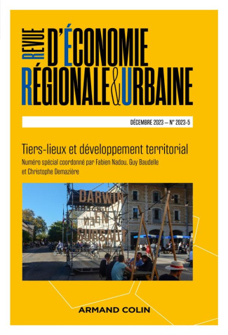 Revue d'économie régionale et urbaine N° 5, décembre 2023 : Tiers-lieux et développement territorial