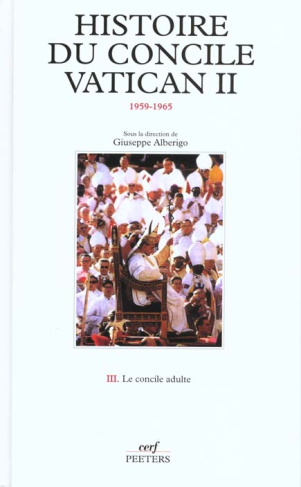 Histoire du concile Vatican II (1959-1965). Tome 3, Le concile adulte (septembre 1963-septembre 1964