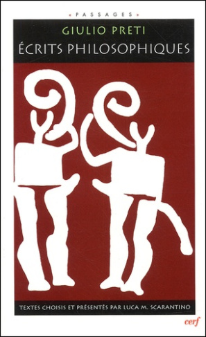 Ecrits philosophiques. Les lumières du rationalisme italien