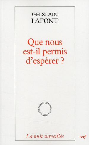 Que nous est-il permis d'espérer ?