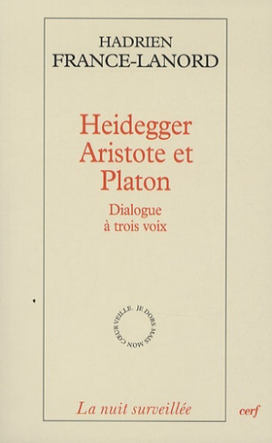 Heidegger, Aristote et Platon. Dialogue à trois voix