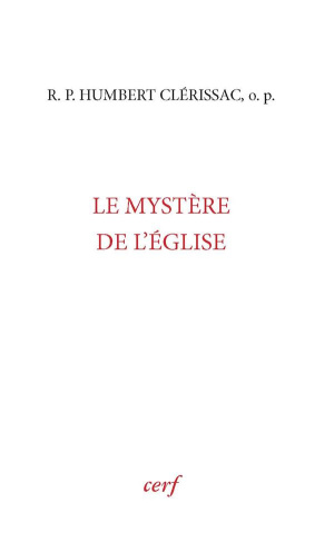 Le mystere de l'eglise