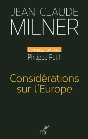 Considérations sur l'Europe