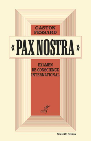 Pax Nostra. Examen de conscience international