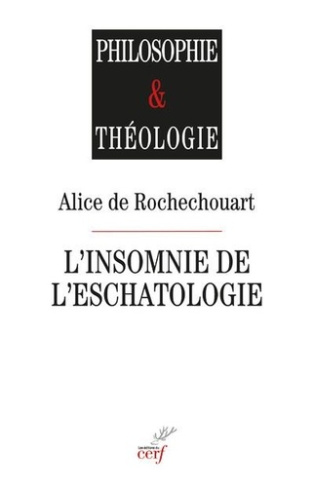 L'insomnie de l'eschatologie. L'eschatologie du présent chez Levinas et Derrida
