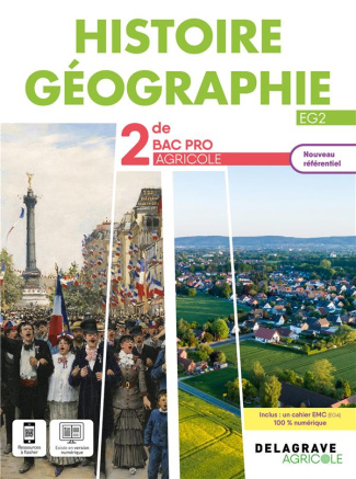 Histoire-Géographie 2de Bac Pro agricole. Edition 2023