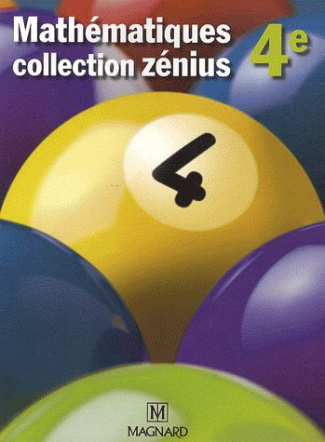 Mathématiques 4e. Manuel élève, Edition 2011