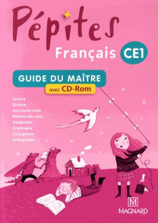 Français CE1 Pépites. Guide du maître, avec 1 CD-ROM
