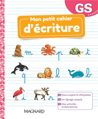 Mon petit cahier d'écriture Grande section. Edition 2021