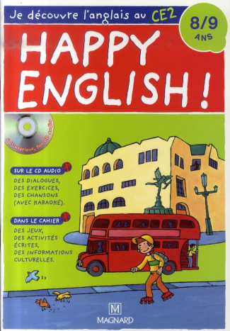 Happy English ! Je découvre l'anglais au CE2, avec 1 CD audio