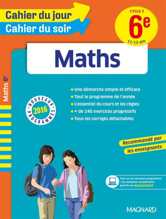 Maths 6e Cycle 3. 11-12 ans, Edition 2016