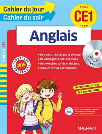 Anglais CE1 Cycle 2. Edition 2016. Avec 1 CD audio