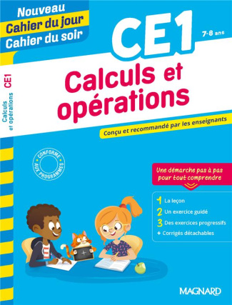Calculs et opérations CE1. Edition 2020