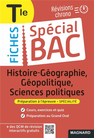 Histoire-Géographie, Géopolitique, Sciences politiques Tle. Edition 2022