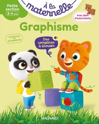 A la maternelle Graphisme Petite section. Avec plein d'autocollants