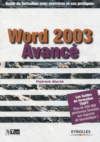 World 2003 Avancé. Guide de formation avec exercices et cas pratiques