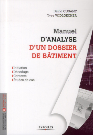 Manuel d'analyse d'un dossier de bâtiment