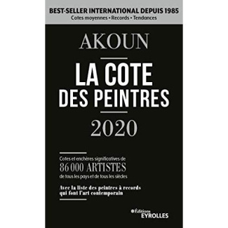 La cote des peintres Akoun