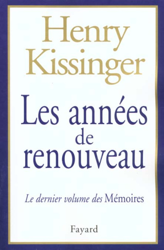 Mémoires. Tome 3, Les années de renouveau